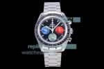 Omega Speedmaster Professional Moonwatch Apollo 11 Black Chrono Watch 42MM OMF
